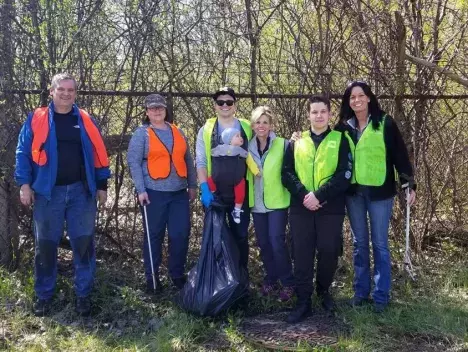 GCA Earth Day Clean Up Crew