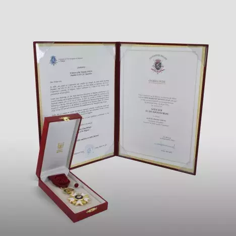 Certificates and Medal