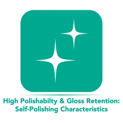 High Polishability and Gloss Retention