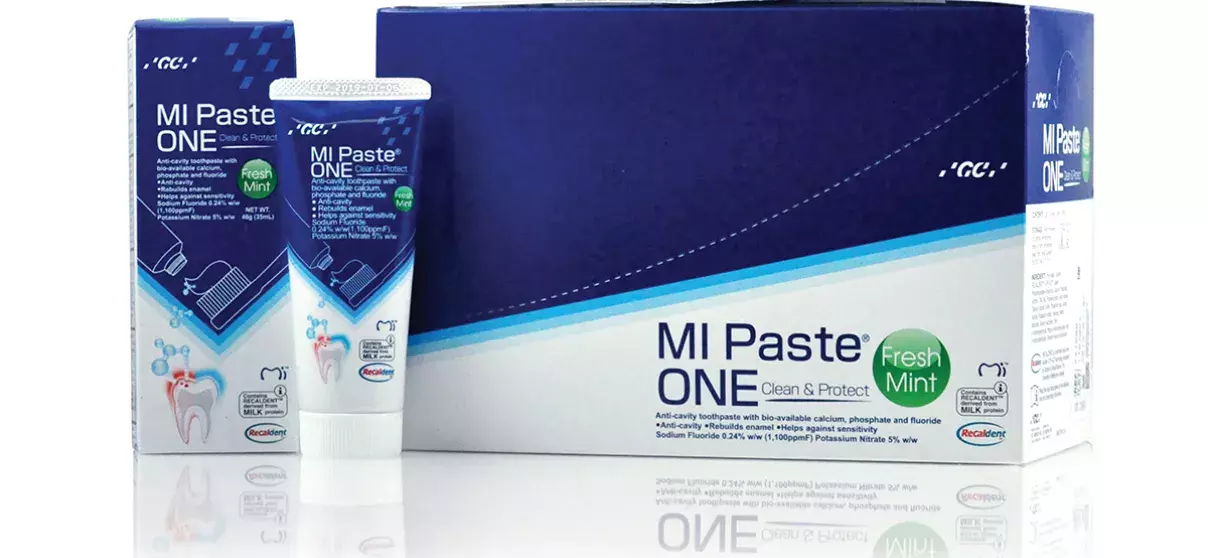MI Paste® ONE: Toothpaste with RECALDENT® Technology