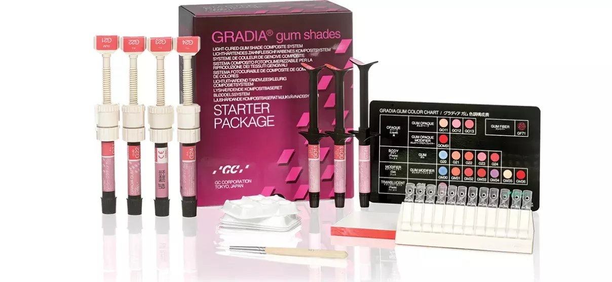 GRADIA® gum shades