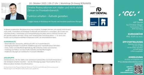 Ästhetik gestalten - ZA Georg Benjamin