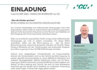 GC Initial IQ ONE SQIN