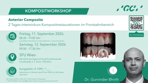 Anterior Composite 2 Tages-Intensivkurs Kompositrestaurationen im Frontzahnbereich