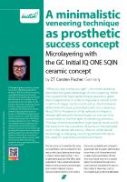 Microlayering with IQ ONE SQIN_Carsten Fischer