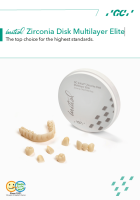 Initial Zirconia Disk Multilayer Elite