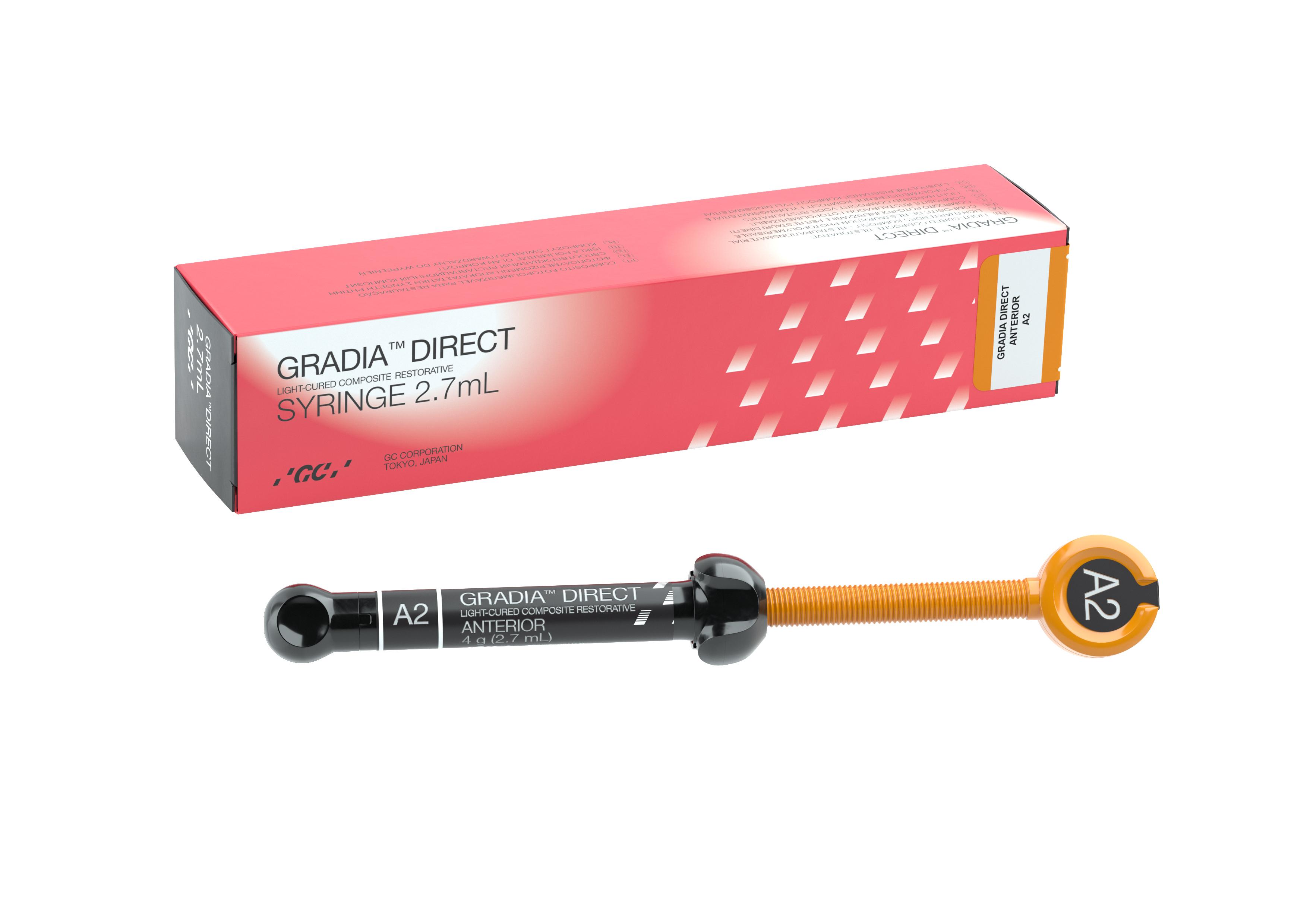 GC Gradia Direct fecskendő gyári csomagolással