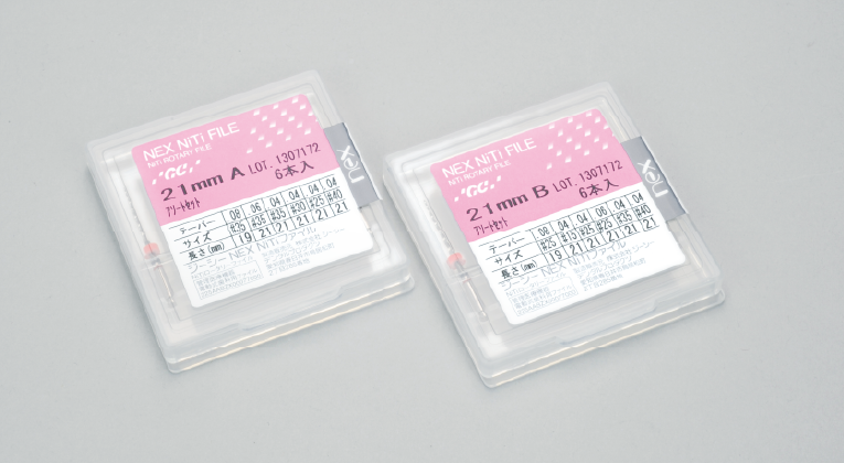 A相NiTiロータリーファイル NEX NiTiファイル 製品画像
