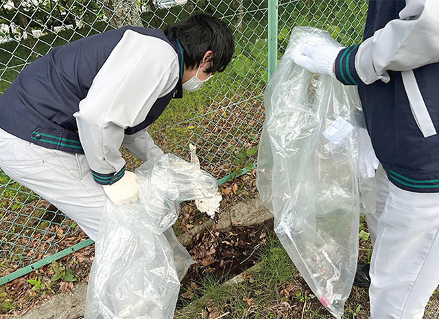 富士小山工場で環境ボランティア活動を実施しました