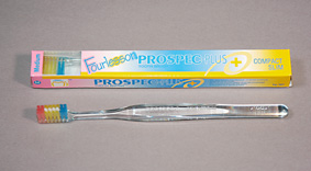 プロスペック歯ブラシ プラス〈コンパクト スリム〉 フォーレッスン　M 