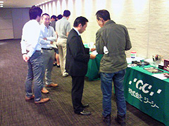 製品展示コーナー