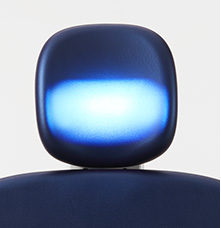 影を作らずワイドに照射