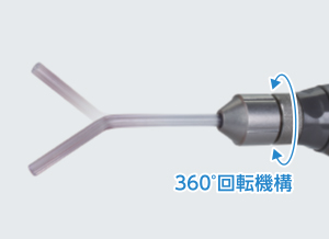 衛生性が保てるディスポーザブル式のシリンジノズル
