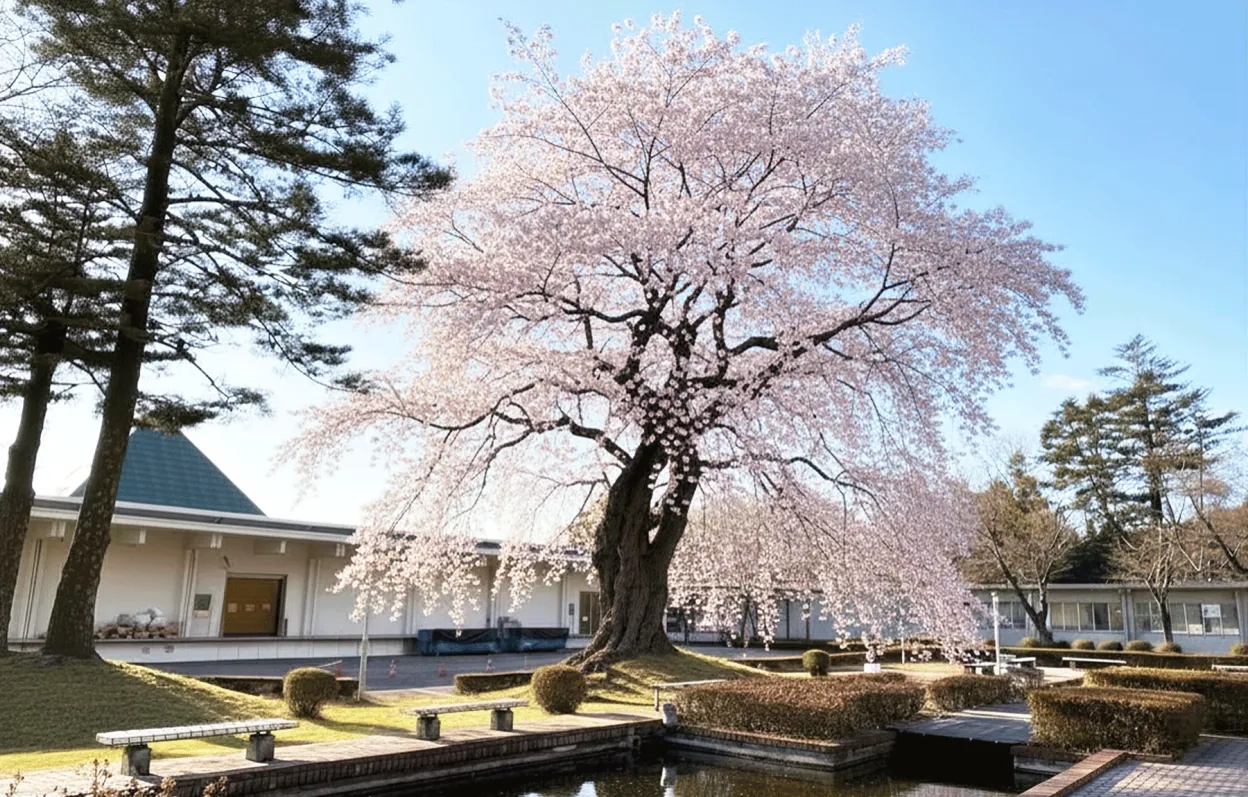 未来のシンボルツリー(枝垂桜)