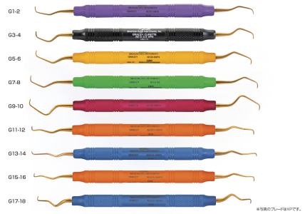 美品】スケーラー 7点セット グレーシー型キュレット ヒューフレディ