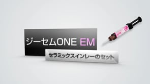 ジーセムONE EM 「セラミックスインレーのセット」
