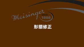 マイジンガー形態修正・研磨テクニック PMMAレジン プロビジョナルブリッジ