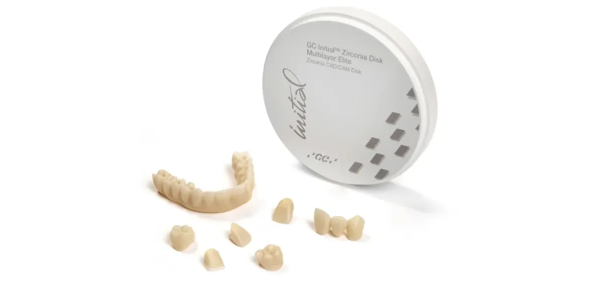 Initial Zirconia Disk Multilayer