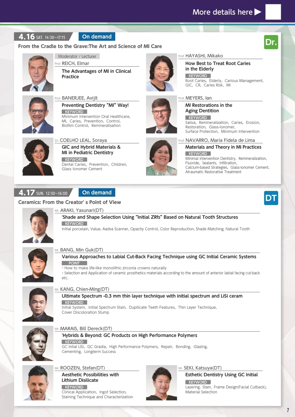 THE 5th INTERNATIONAL DENTAL SYMPOSIUM